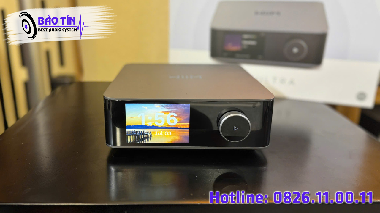 WiiM Amp Ultra – Ampli streaming all-in-one mạnh mẽ cho hệ thống Hi-Fi hiện đại